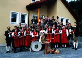 Orchester zum Zeitpunkt der Einweihung